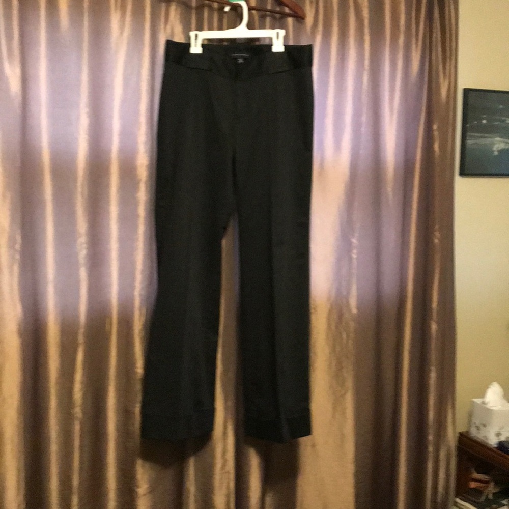 Banana Republic black wide leg dress pants